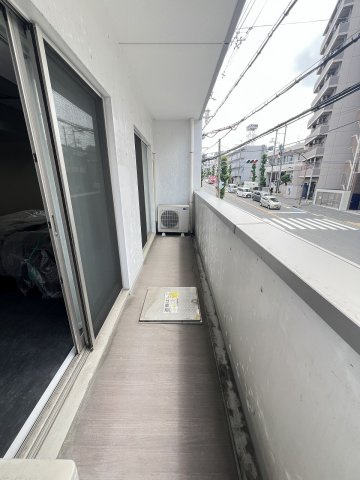 ループ北町のバルコニー