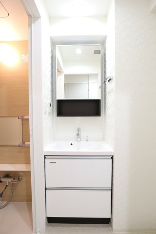 大阪市城東区蒲生２丁目の賃貸マンションの洗面所