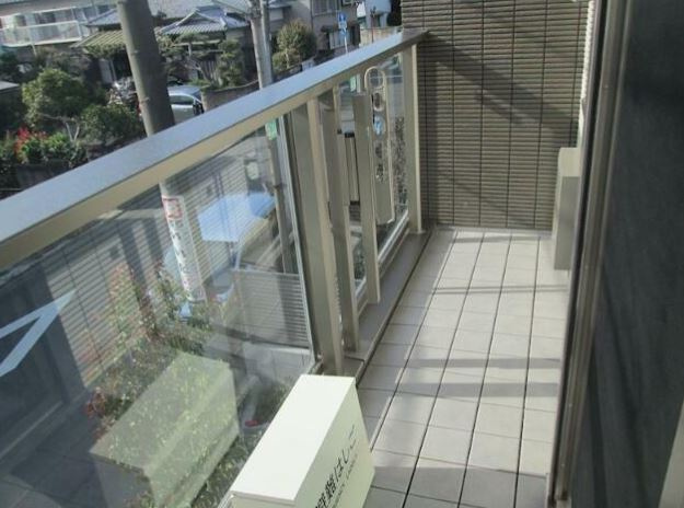 RAFFINE陣屋のバルコニー