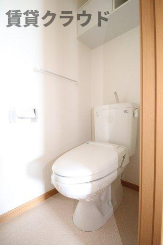シャン・プレ・ロジュマンⅡのトイレ|シンプルで使いやすいトイレです