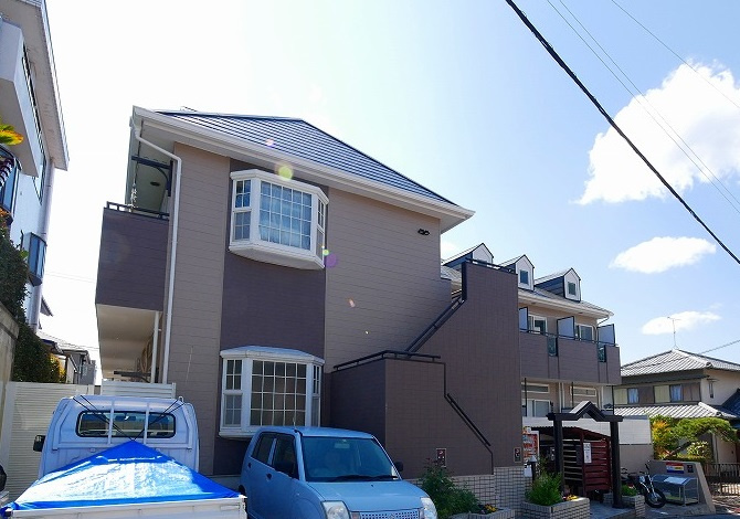 パレス戸坂桜東町の外観|パレス戸坂桜東町　105号　1K　ロフト付