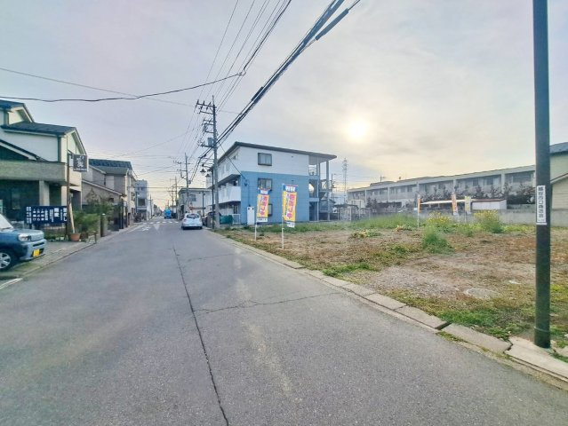 越谷市赤山町1丁目売地の外観