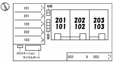 【区画図】 | カーサフェリオ