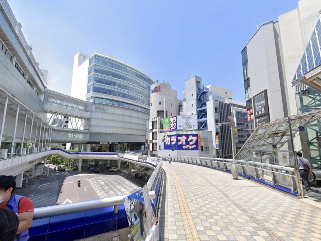 安田ビルの周辺
