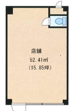 湖南市菩提寺西１丁目の店舗事務所の間取り