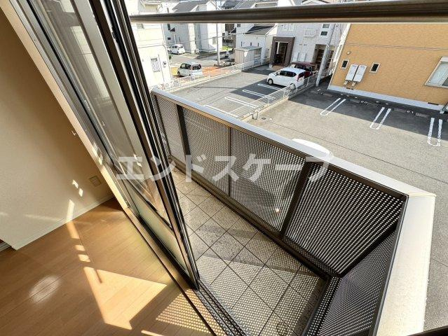ツインバード　Ｂのバルコニー|高崎、前橋、伊勢崎エリアのお部屋探しはエンドスケープまで！お客様の理想お聞かせ下さい♪