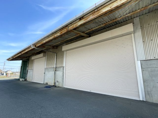 深萩町堆肥舎のエントランス