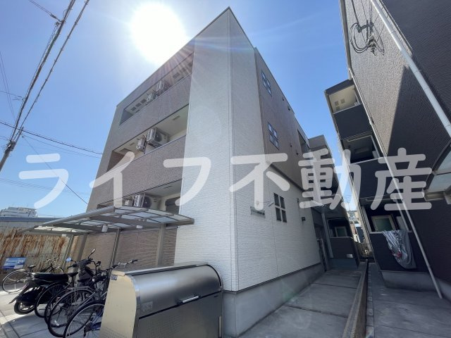 フジパレス河内花園Ⅴ番館の外観|外観です