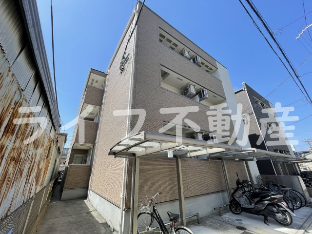 フジパレス河内花園Ⅴ番館の外観|外観もきれいです