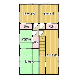 【間取り】 | 市島町徳尾中古住宅300万円 | 母屋2F※概略図につき現況を優先致します。