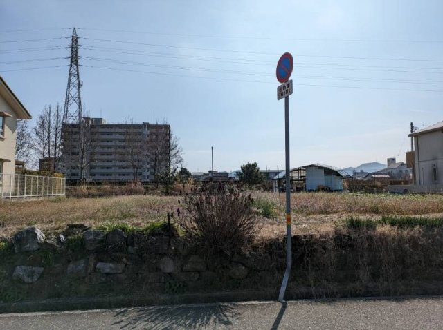 一ツ橋　２号地　建築条件付　売土地　（全6区画）の前面道路含む現地写真