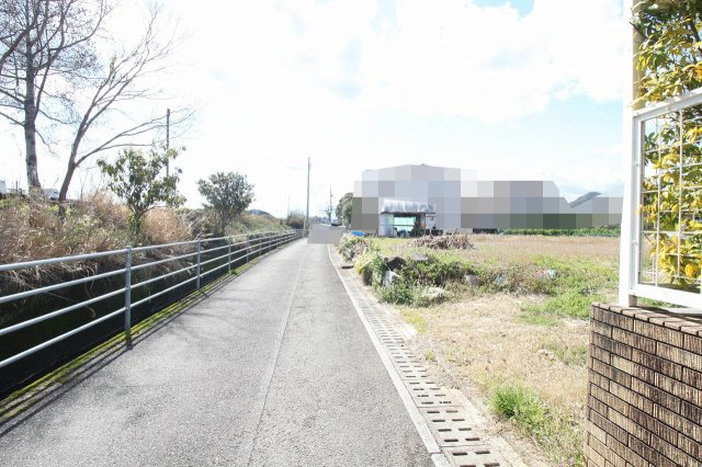 一ツ橋　3号地　建築条件付　売土地　（全6区画）の前面道路含む現地写真