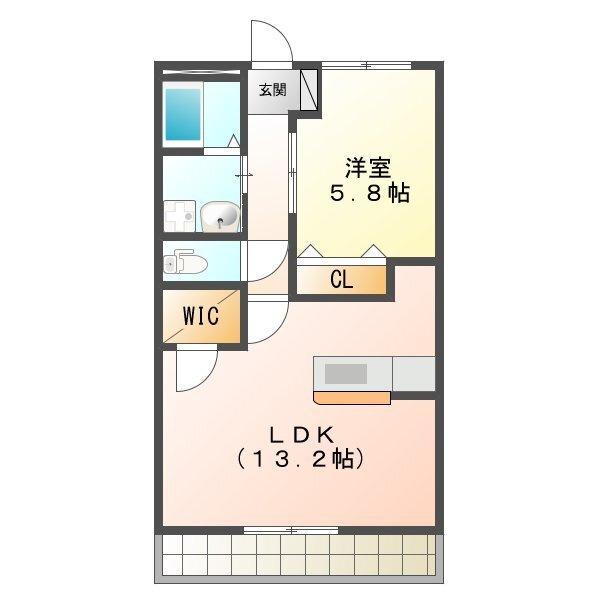 ブロードタウン神野 Ⅱ Bの間取り