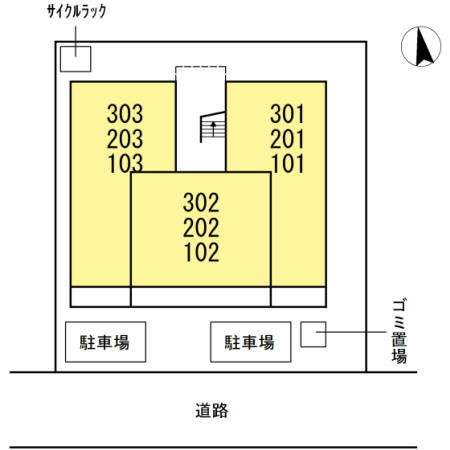 ホワイトハウス　　刈谷市の賃貸ならクラスホーム刈谷店の駐車場