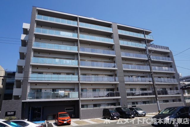 熊本市中央区水前寺６丁目の賃貸マンションの外観