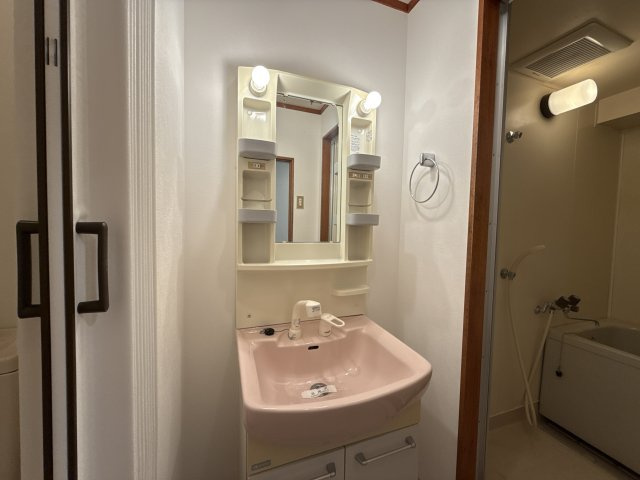 あづみマンションの洗面所