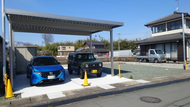 高島市宿鴨42坪土地の外観