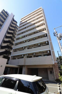 【外観】 | エス・キュート城東中央 | 外観は落ち着いています