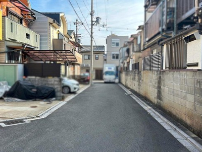 【前面道路含む現地写真】 | 太秦安井辰巳町　中古戸建