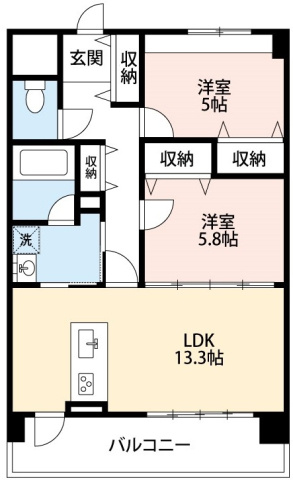 【間取り】 | エリュシオン竜美ヶ丘