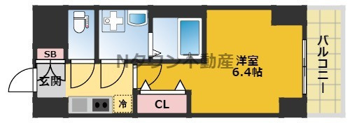 【間取り】 | S-RESIDENCE平安通 | 間取りです。