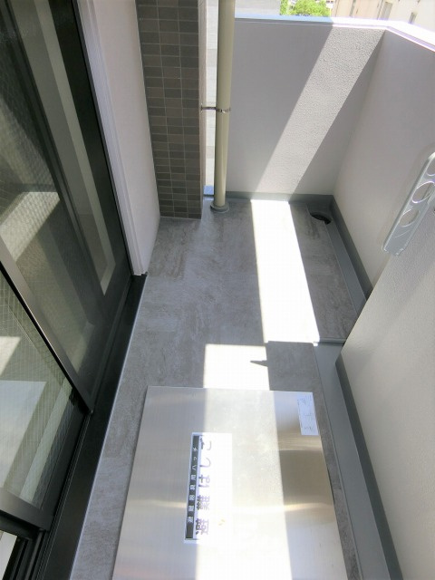 S-RESIDENCE谷町五丁目のバルコニー