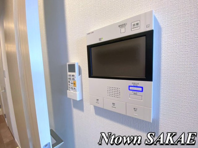 【セキュリティ】 | S-RESIDENCE志賀本通North | モニター付きインターフォンです。