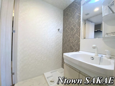 【洗面所】 | S-RESIDENCE志賀本通North | 忙しい朝には欠かせない洗面所です