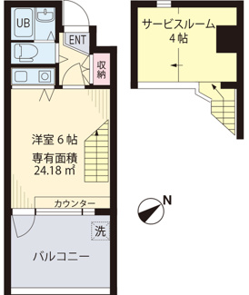 【間取り】 | アティクス吉祥寺