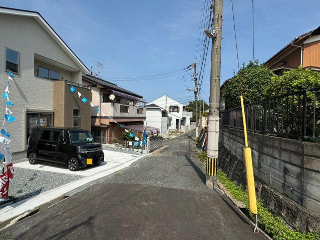 ーBloomーブルームー小倉北区板櫃町　【小倉北区　新築戸建て】の前面道路含む現地写真|思永中まで徒歩22分♪　【小倉北区　新築戸建て】