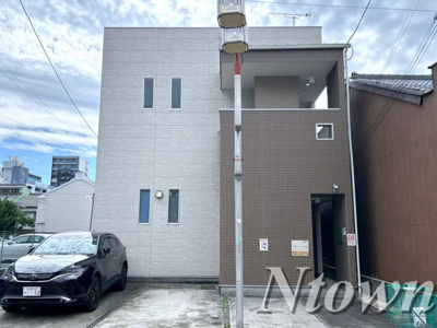 【外観】 | デザイナーズコーポ賑町 | 落ち着いた雰囲気の外観です