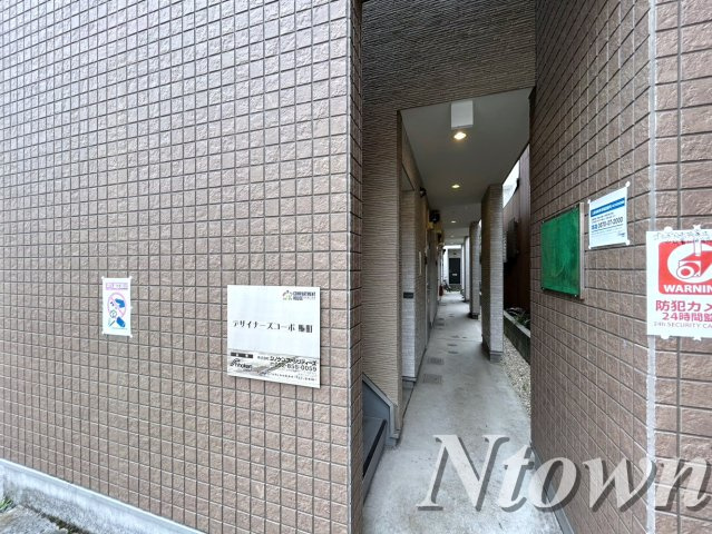 【エントランス】 | デザイナーズコーポ賑町 | 毎日通るエントランスはこのようになっています