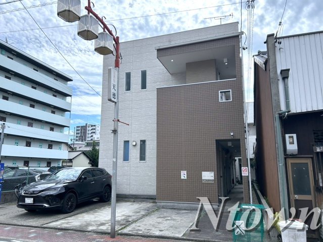 【外観】 | デザイナーズコーポ賑町 | 建物外観を気になさる方へ、見た目の良い物件です