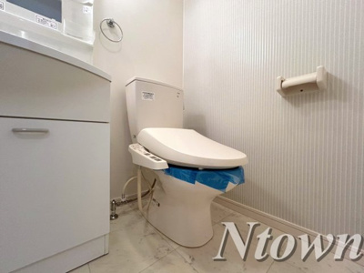 【トイレ】 | デザイナーズコーポ賑町 | 落ち着いたトイレです