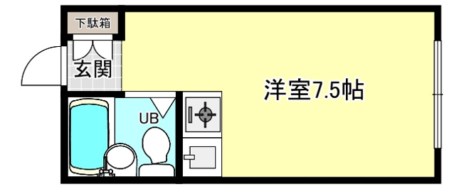 【間取り】 | 大前上ヶ原ハイツ