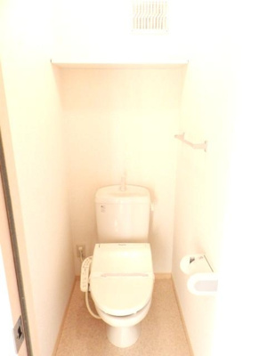 【トイレ】 | インペリアル神原 A棟 | 落ち着いたトイレです