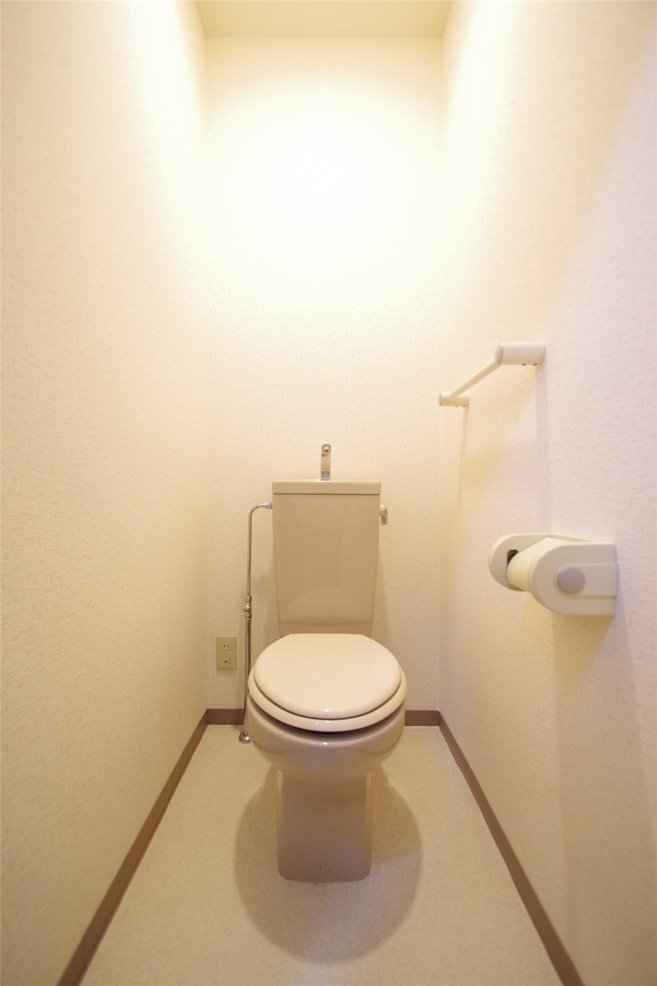 熊本市中央区坪井３丁目の賃貸マンションのトイレ