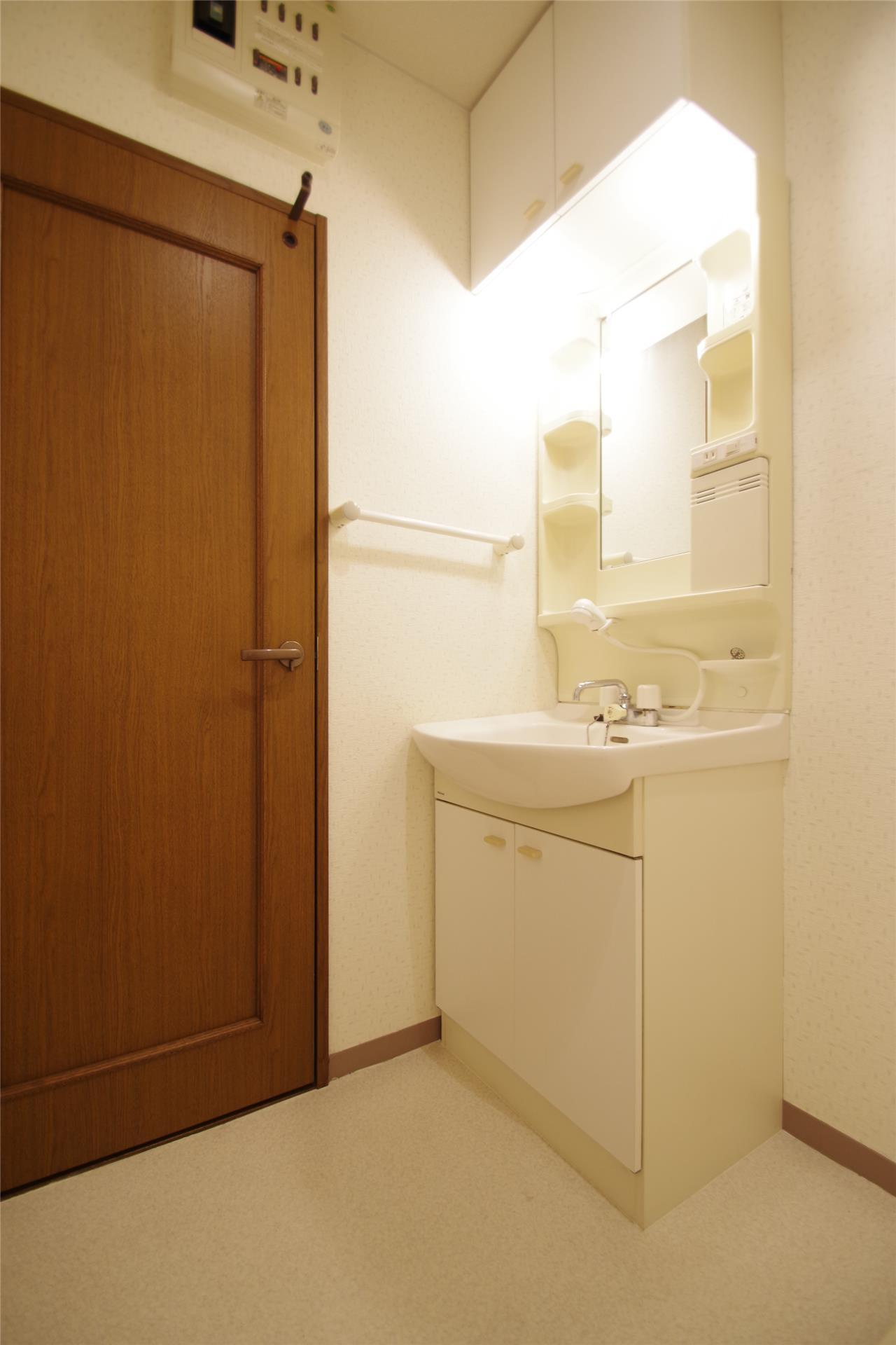 熊本市中央区坪井３丁目の賃貸マンションの洗面所