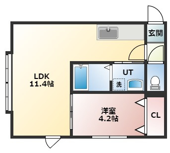 【間取り】 | 【CP対象】アークコート南7条 | 間取りです