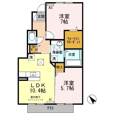 【間取り】 | ウィット上宇部
