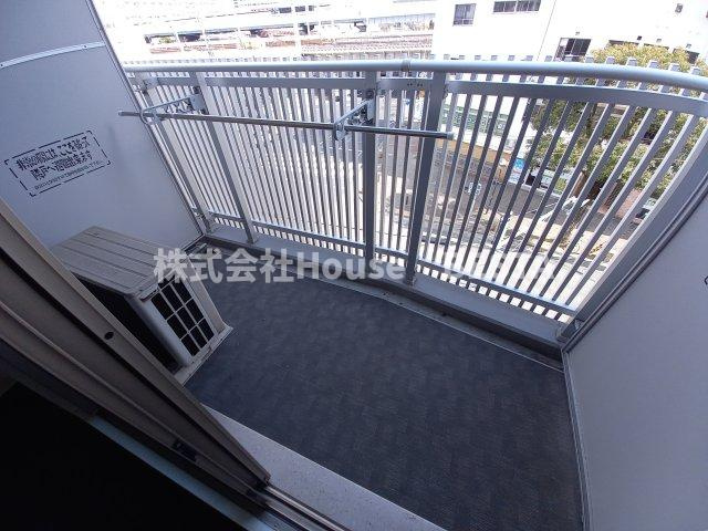 グルーブ神戸ハーバーアリーナのバルコニー