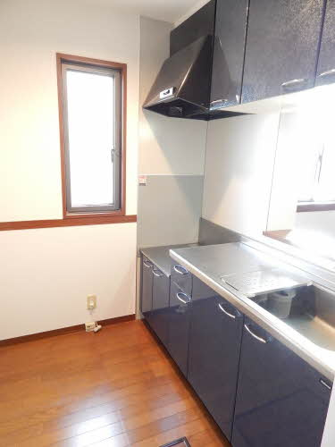 スリーゼC棟のキッチン|同建築会社施工の別物件の写真です