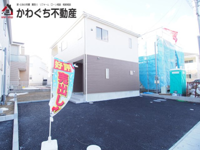 【外観】 | Cradle garden　本宮中台第2　2号棟 | JR福島本線【本宮】駅まで徒歩22分！本宮小学校、本宮第一中学校エリアです◎