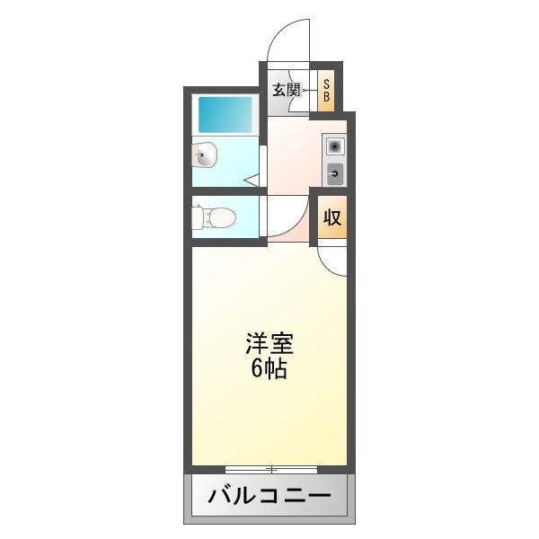 クレイン新大阪の間取り