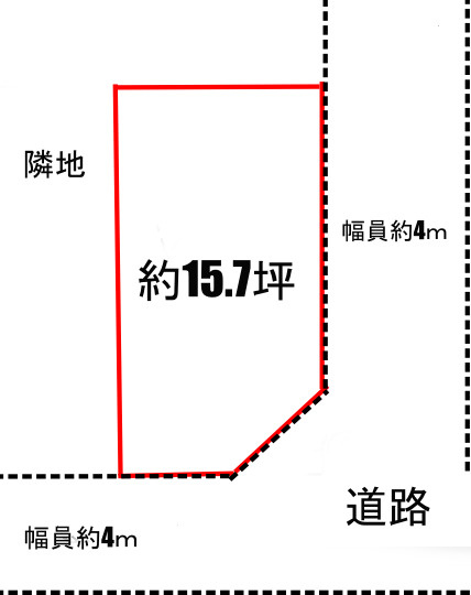 西明石南町　土地の地図