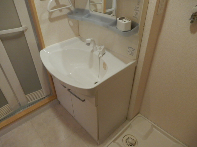 リュイール桃山台の洗面所
