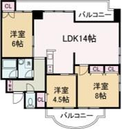 【間取り】 | アルコラカーサ八家
