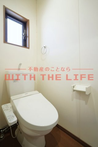コーポ花水木【10.000円キャッシュバック対象物件】のトイレ|ゆったりとした空間のトイレです