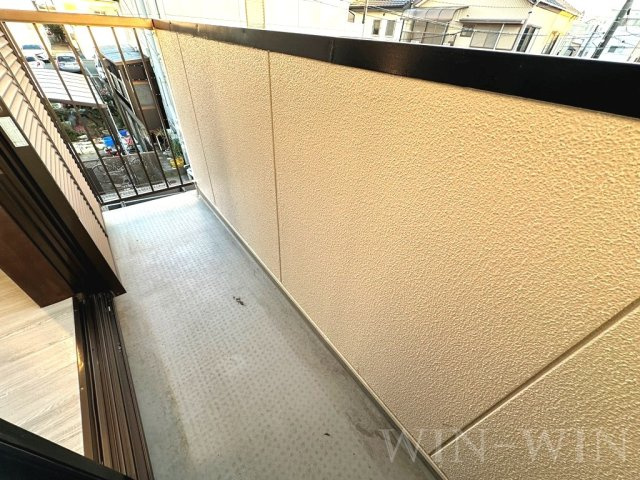 40-kinutaのバルコニー