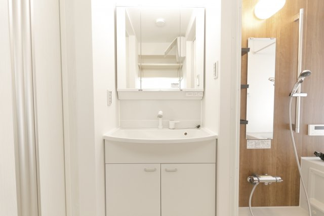 クレディ西小岩の独立洗面台